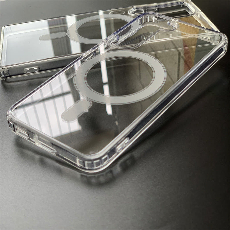 MagSafe akrylskal till Samsung S22/S23/S24