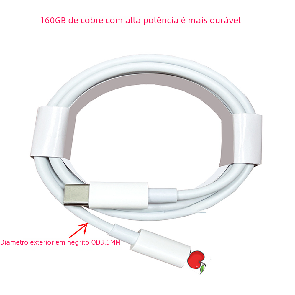 USB-laddkabel till iPhone – PD 20W snabbladdning