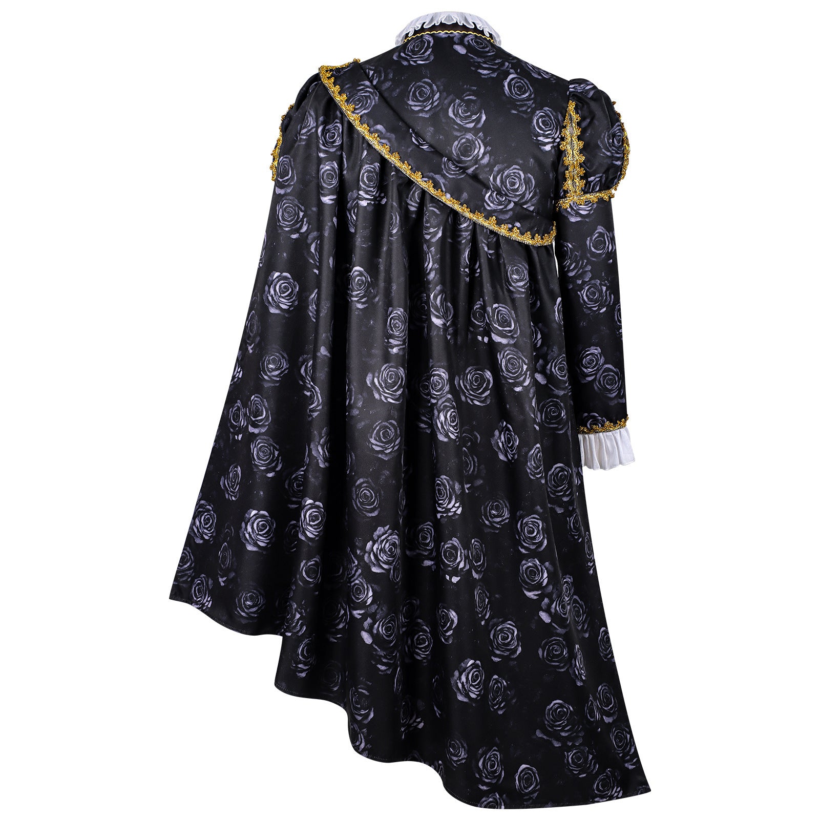 Halloween Retro Tudor Style Cloak Court Outfit Men's Royal Noble Prince Duke Stage Performance Costume