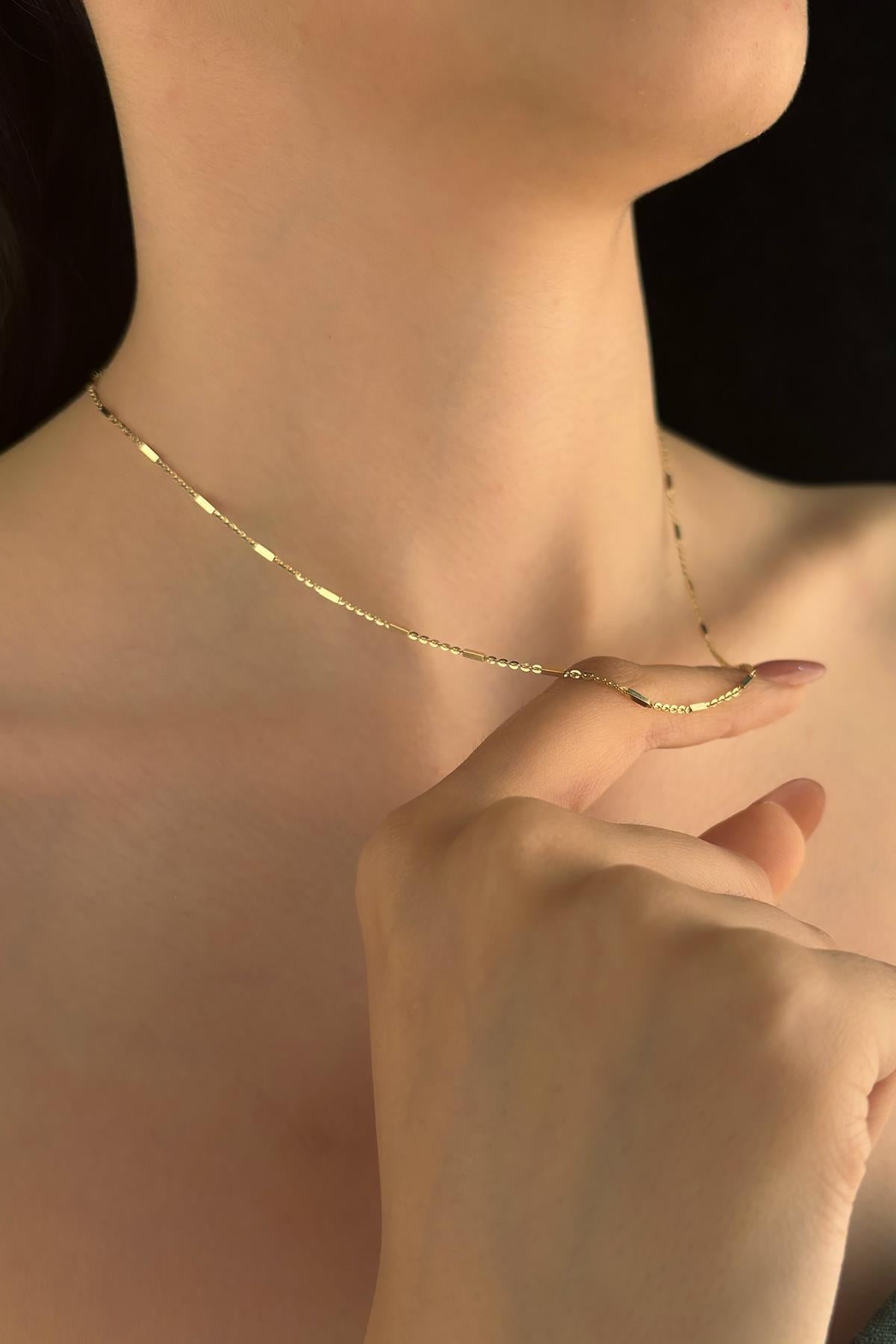 14ct Gold Bar Store Link Chain