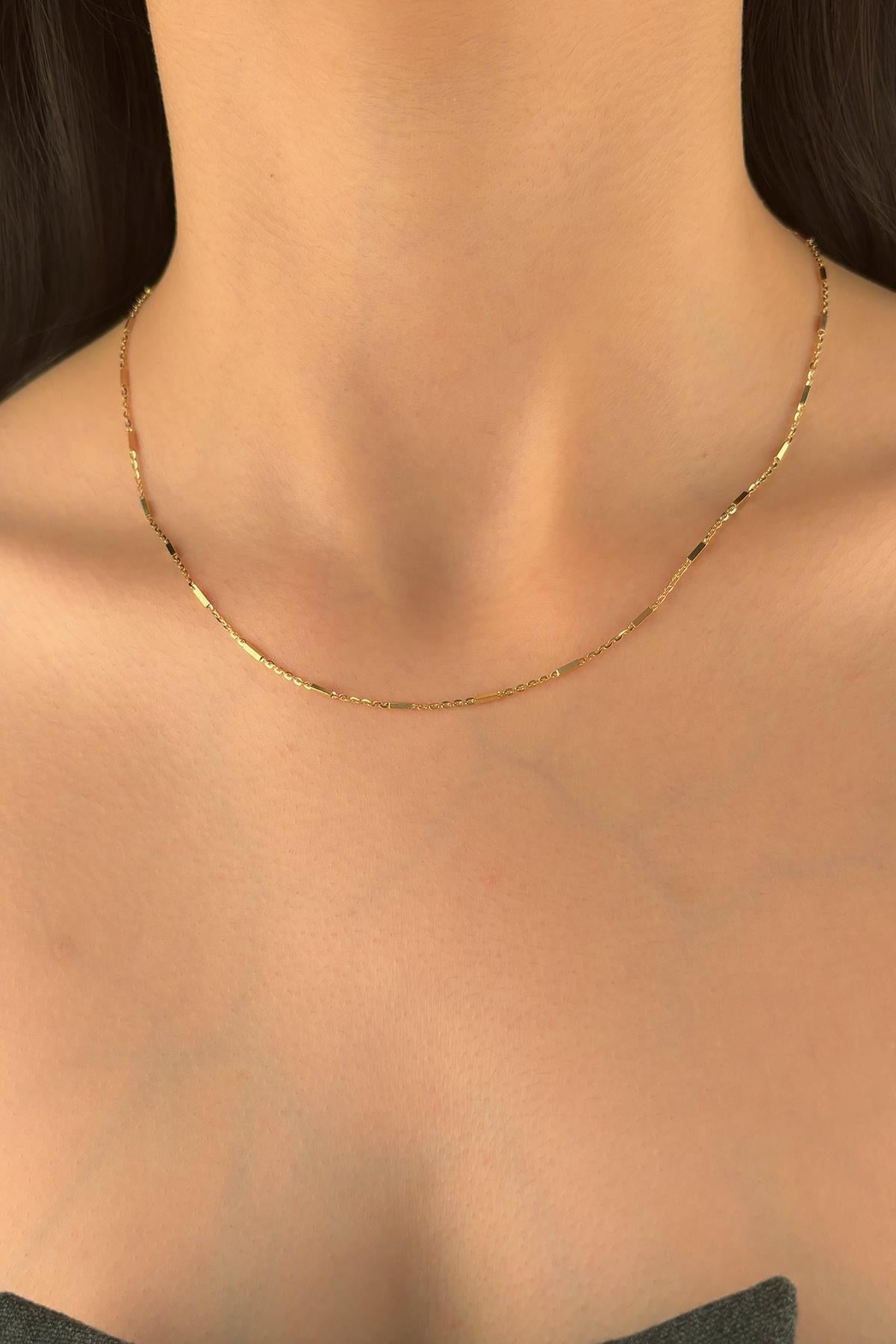 14ct Gold Bar Store Link Chain