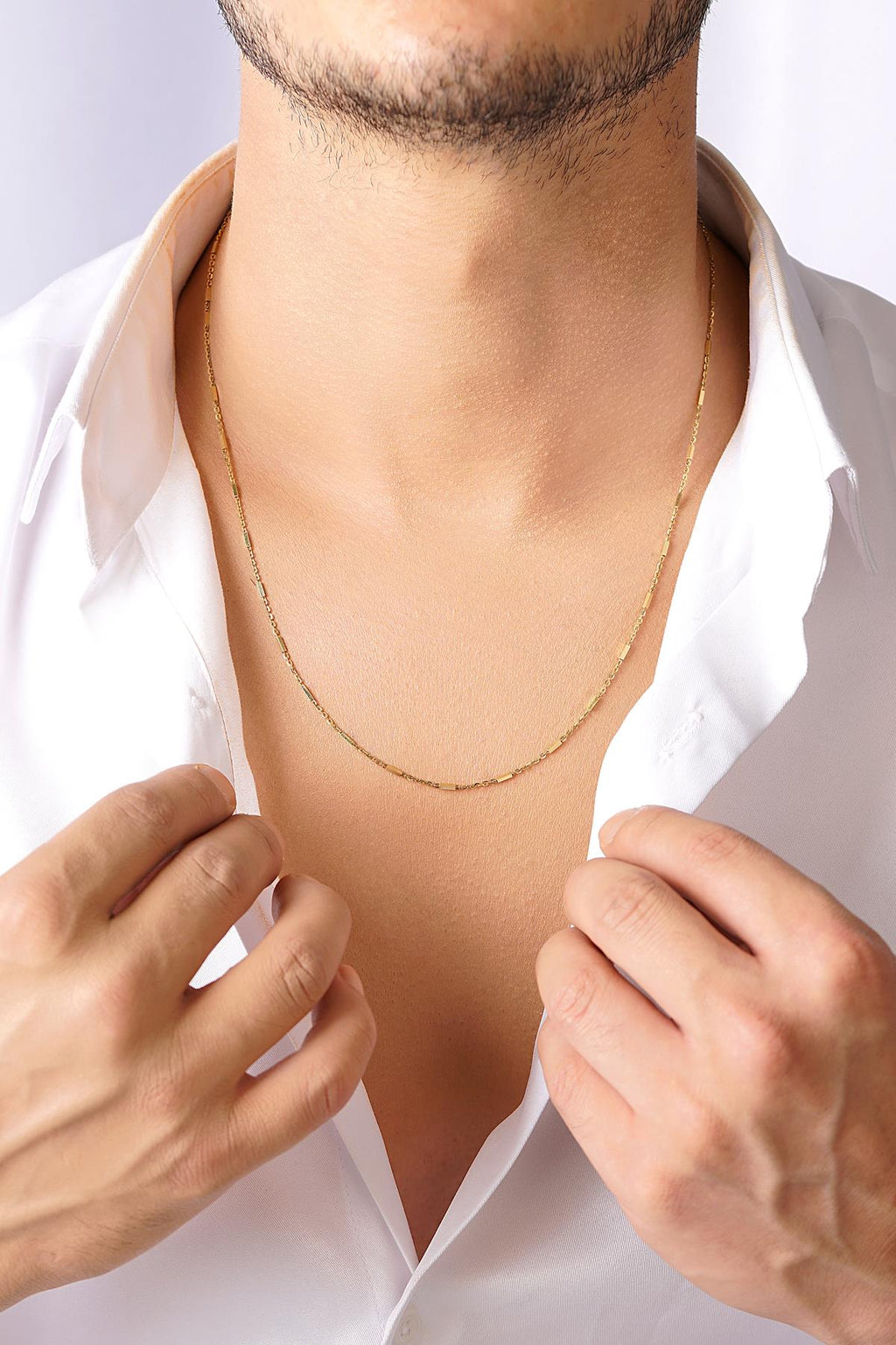 14ct Gold Bar Store Link Chain