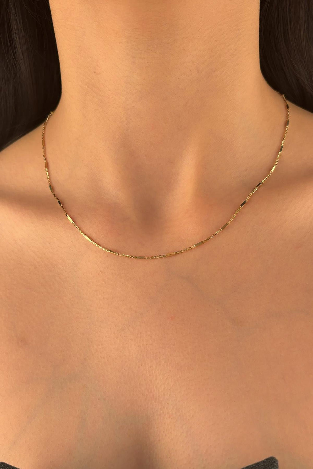 14ct Gold Bar Store Link Chain