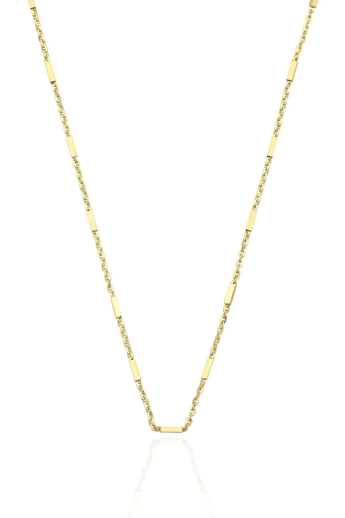 14ct Gold Bar Store Link Chain