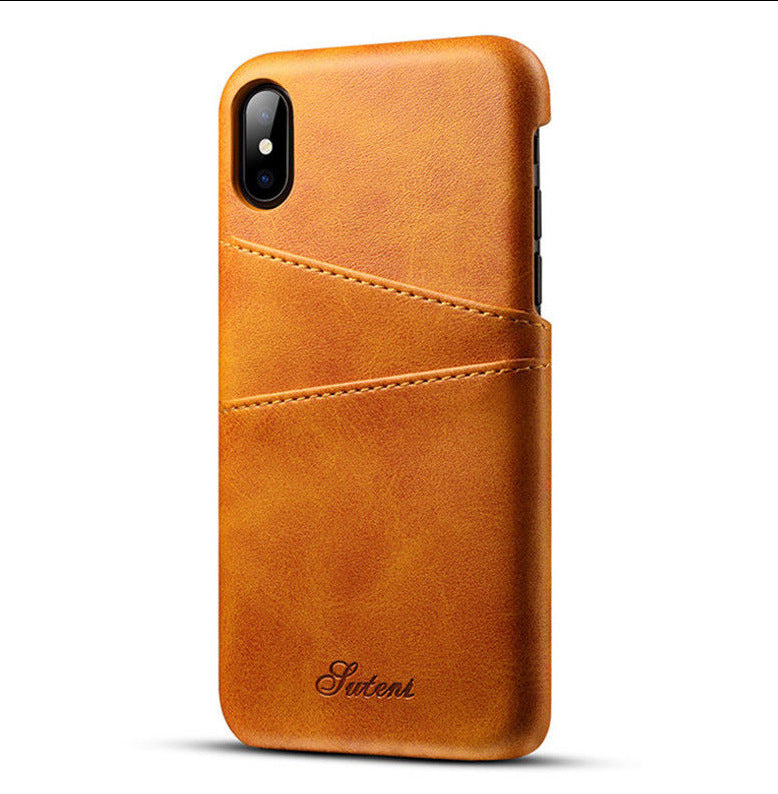 Läderfodral med kortfack för Samsung – bild 3
