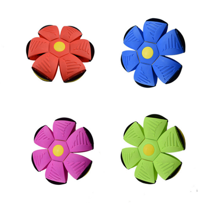 Flygande frisbee-boll med LED – magisk transformering