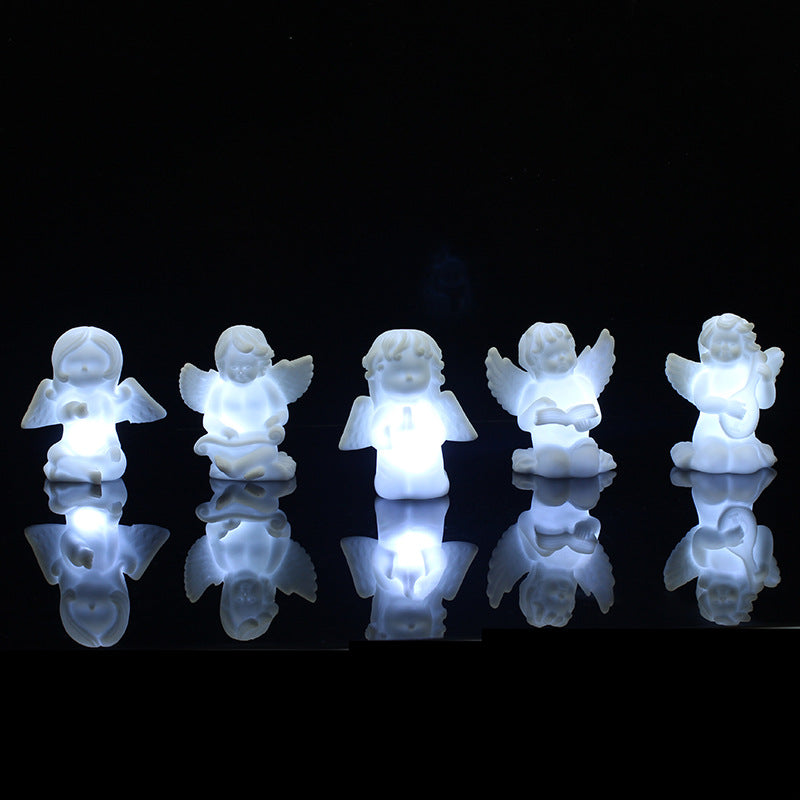 Ängel-nattlampa LED – söt kreativ design