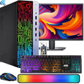 HP ProDesk 600 G3 RGB Gaming Desktop – Intel i5, 16GB RAM, 1TB SSD, 27" Monitor ,Pre-Owned