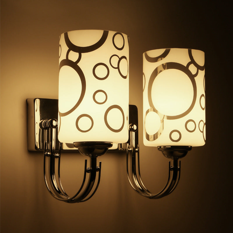 Dubbelhövdad LED Vägglampa