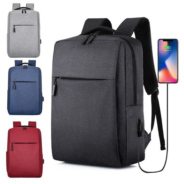 Anti-stöld ryggsäck med USB-laddning
