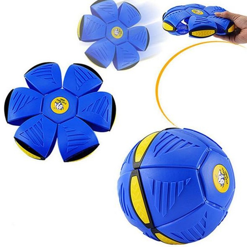 Flygande frisbee-boll med LED – magisk transformering