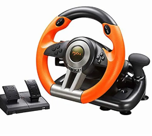 Racing ratt för spelkonsol – Kompatibel med PC, PS3/4, Xbox & Switch