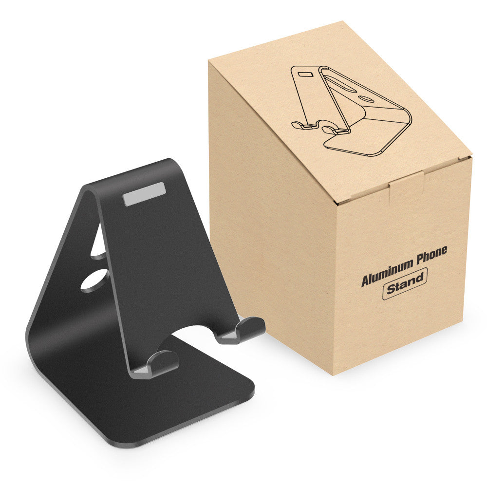 Aluminiumställ för mobil och surfplatta – premium desktop stand