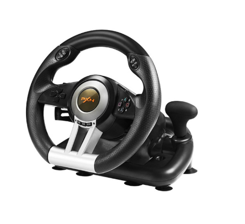Racing ratt för spelkonsol – Kompatibel med PC, PS3/4, Xbox & Switch