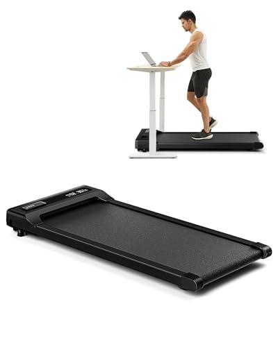 Walking pad 2-i-1 – gåband under skrivbord med LED