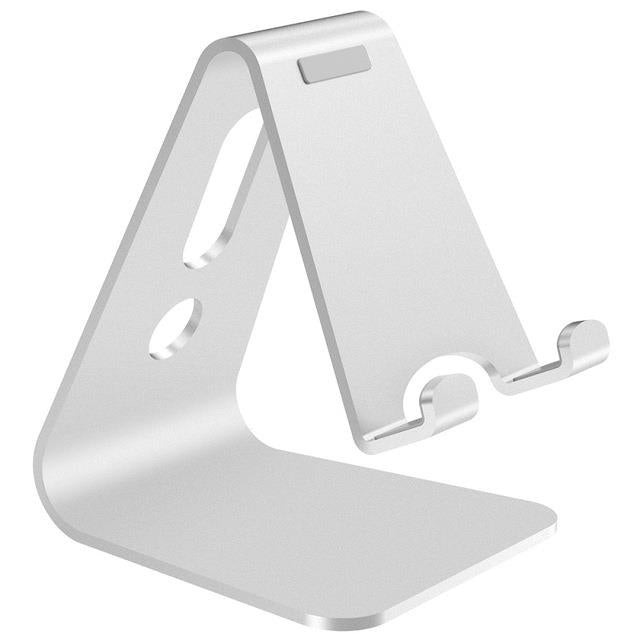 Aluminiumställ för mobil och surfplatta – premium desktop stand