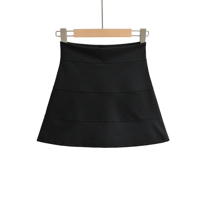 Short skirt A-line skirt