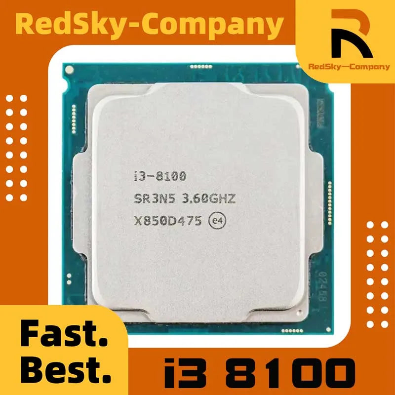 Core i3 8100 3.6GHz LGA 1151 cpu processor