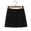 Pleated Skirt Knitted Skirt