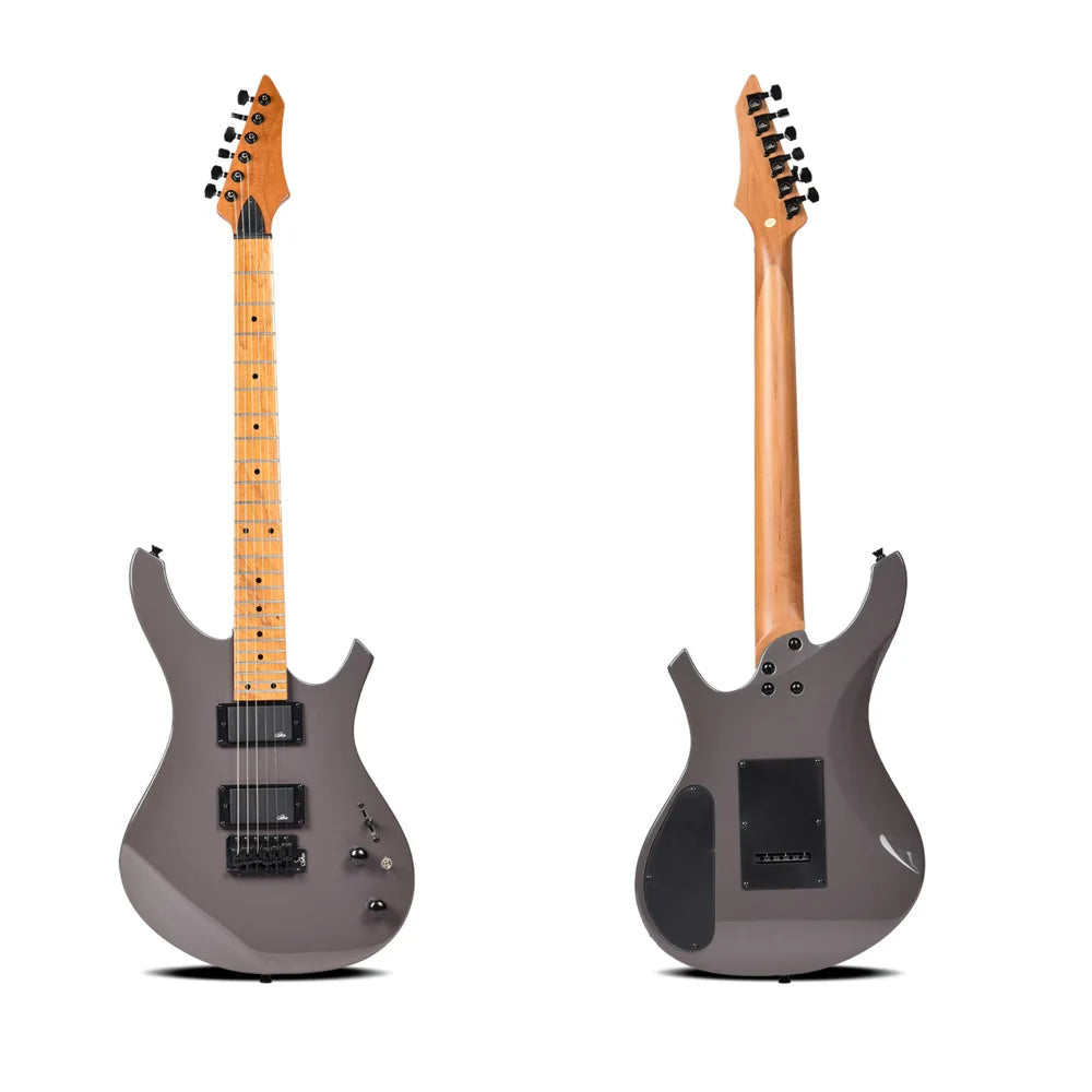 Cross-border Electric Guitar Rock Metal Electric Guitar Alnico5 Double Double Cut Single Electric Guitar