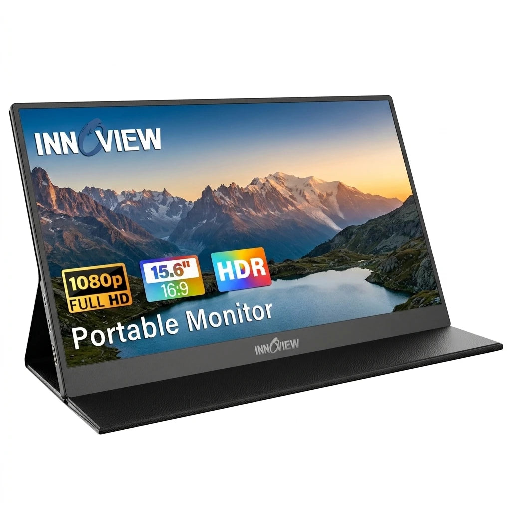 15.6 Inch Laptop Screen Extender 1200 to 1 Contrast 178 Wide View Angle Low Blue Light Flicker Free for All Day Office Work