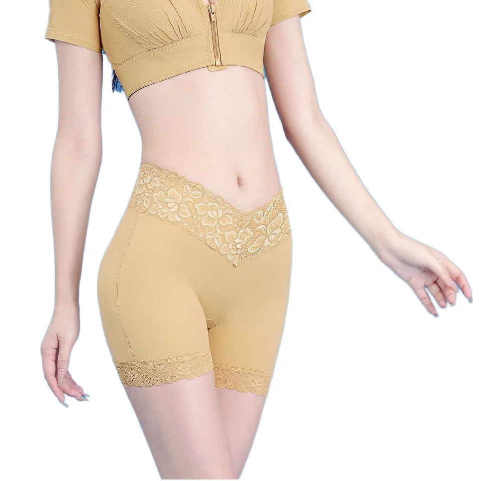 Wholesale Women's Firm Control Shapewear Panties Thin High Compression Hip Enhancer Padded Buttocks Crocheted Anti-Bacterial