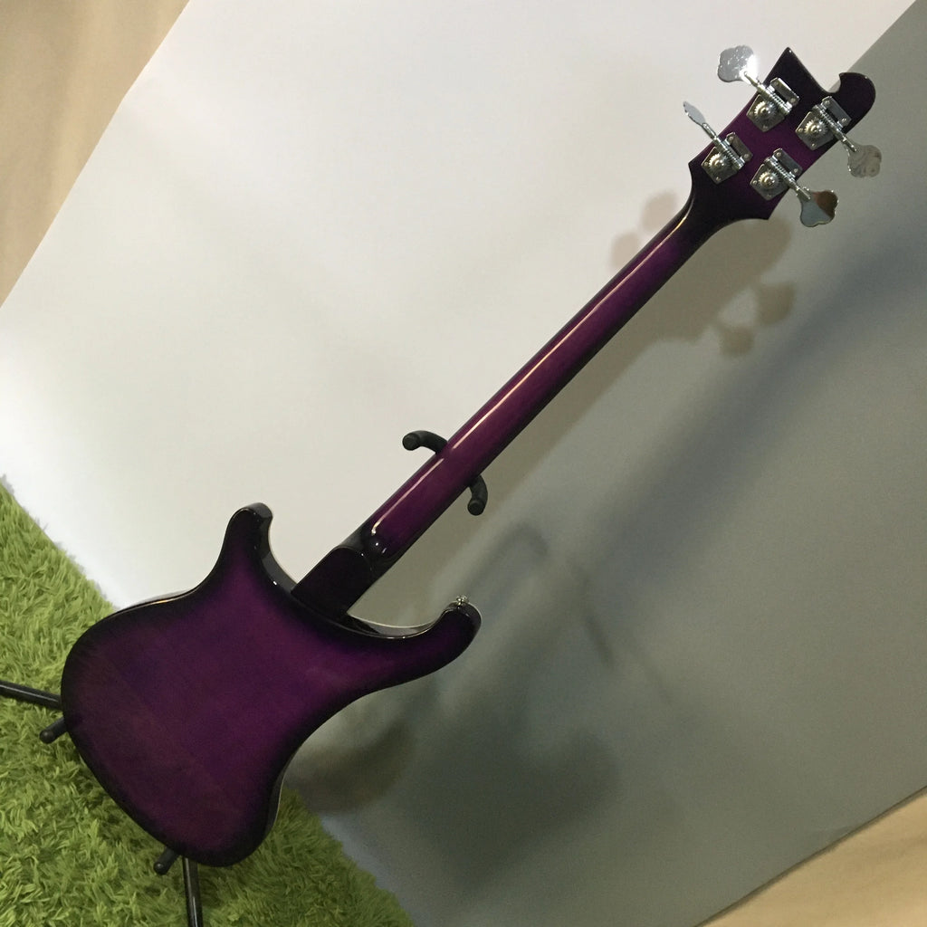 Oem High Grade 4/5 Strings Solid Mahogany Body Rosewood Fretboard Purple 4/4 Size Professional Use High-quality Active Guitar