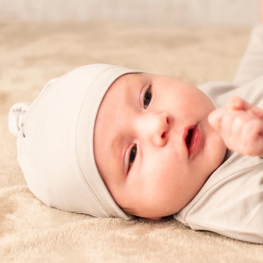 Bamboo Baby Beanie - GREY-1