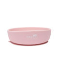Silicone Baby Plate Bowl - Rose