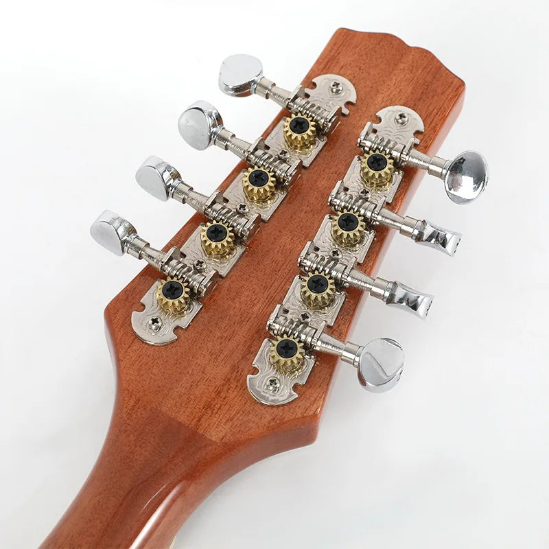 Minority Ethnic Musical Instrument Mandolin Spruce Electric Box 8 Stringed Western Instrument Tibetans Special Accompaniment