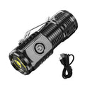 Super Bright MINI LED Flashlight Torch Rechargeable Fishing Lighting Lantern Powerful Outdoors Camping Lamp Child's Flashlight