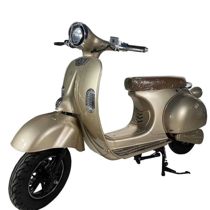 2000W 60V 20Ah Electric Scooter for Adults, Lithium Battery Powered 2-Wheel E-Bike, Max Speed 60km/h,  LED Display