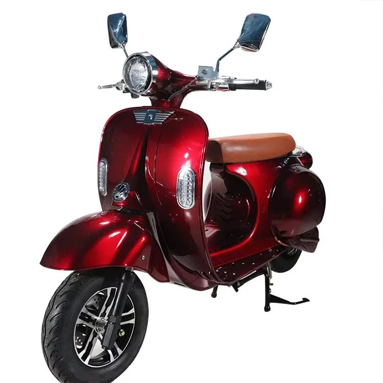 2000W 60V 20Ah Electric Scooter for Adults, Lithium Battery Powered 2-Wheel E-Bike, Max Speed 60km/h,  LED Display