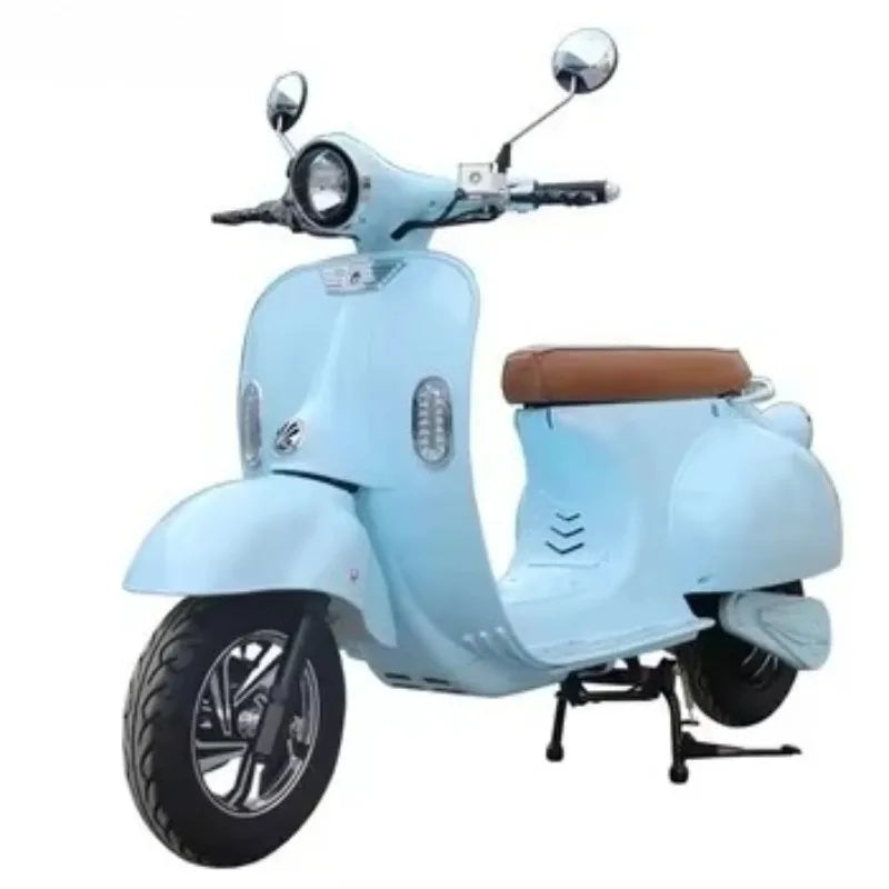 2000W 60V 20Ah Electric Scooter for Adults, Lithium Battery Powered 2-Wheel E-Bike, Max Speed 60km/h,  LED Display