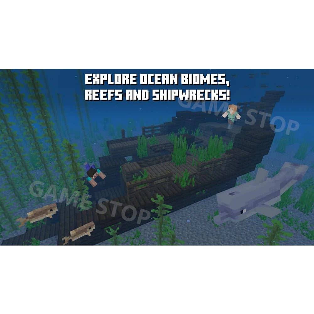 Nintendo Switch Games - Minecraft - Action Adventure Simulation Genre Support TV Tabletop and Palm Mode for Switch OLED Lite