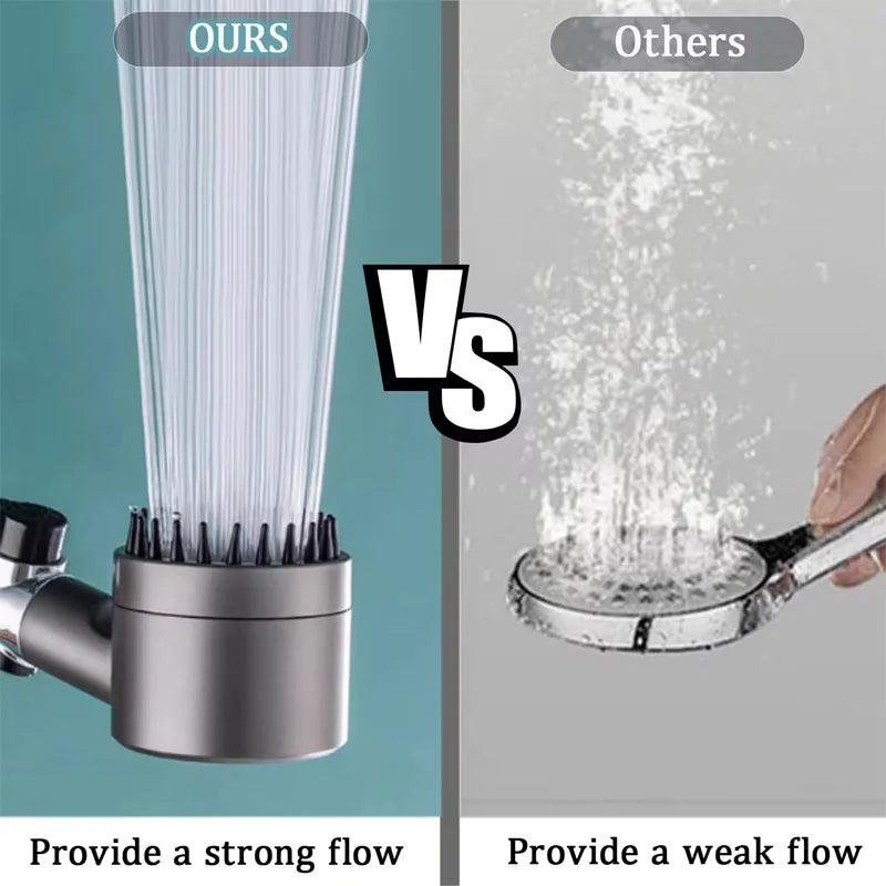 Shower Filter Four Modes Bathroom Accessories Head Massage Showerhead Replete for Shower Heads Knobs Showers Parts Fixture Home