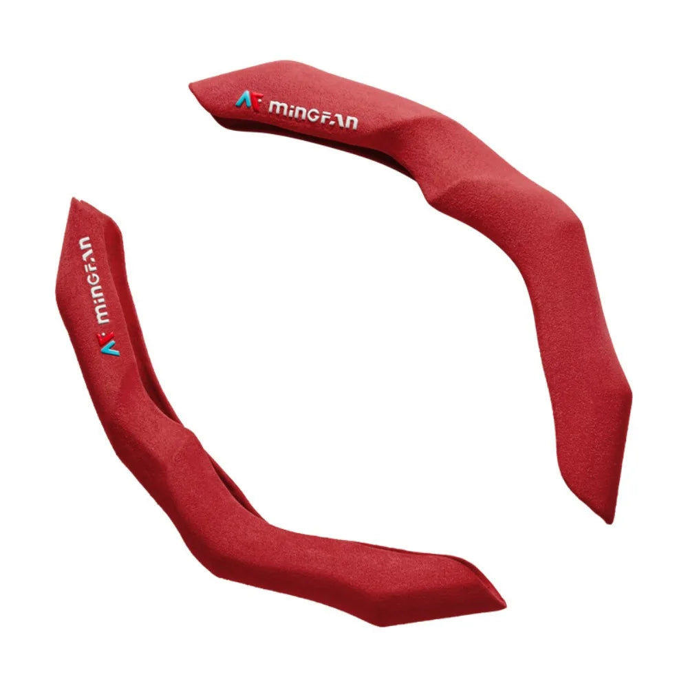 Fashion Red Car Steering Wheel Cover for Most Cars
