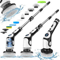 TINSOL Multifunctional Electric Cleaning Brush 11 in 1 Voice Cordless Smart Rotating Cleaning Brush Kitchen Cleaning Brush