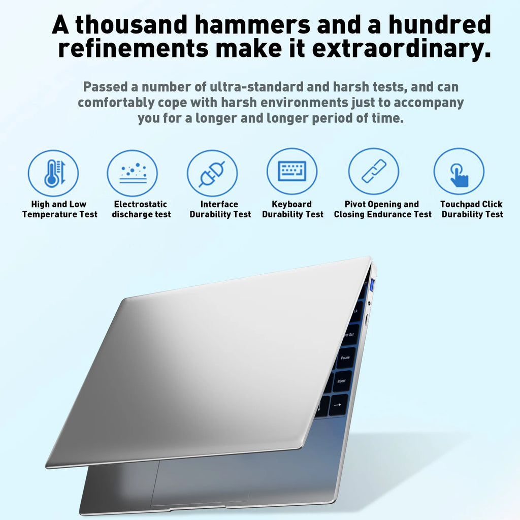 14.1 Inch Ultra Slim Laptop 32GB RAM 2TB SSD Windows 11 Intel Core i7 8650U Gaming PC Gamer Office Notebook 1920x1080 HD