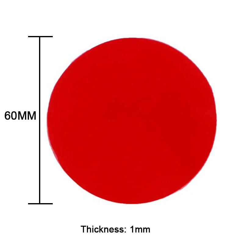 10-20 Pieces of Transparent Acrylic Strong Double-Sided Adhesive, Waterproof and Traceless Super Strong Self-Adhesive Sticker