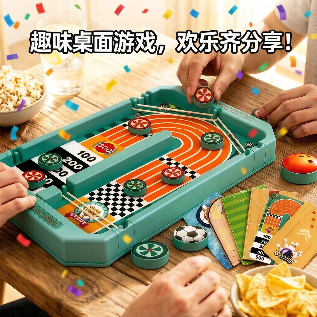 Two-Player Battle with 6 Game Modes! Launching Chess Tabletop Game, Interactive Toy for Kids, Competitive Strategy Board Game