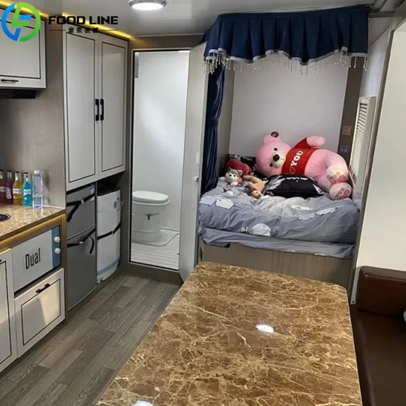 Customized Top Certified Supplier Heavy Duty Travel Camper Vans Off-Road Popular Cars Family RVs For Sale