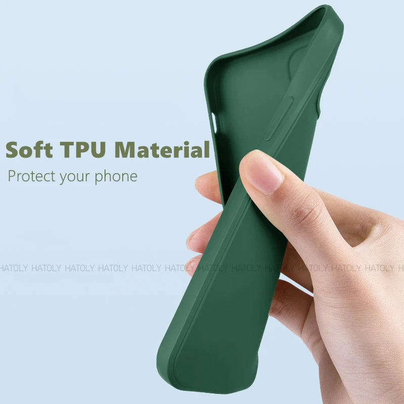For Samsung Galaxy M15 Case Samsung Galaxy M15 M35 M55 5G Cover Original TPU Shockproof Liquid Silicone Phone Cover Samsung M15
