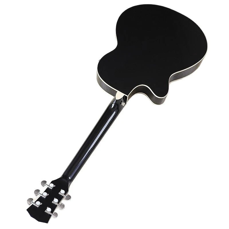 Folk Guitar Electric Acoustic Guitar Thin Body Guitar Folk Electric Guitar 40inch Acoustic Electric Guitar Free Bag Accessory