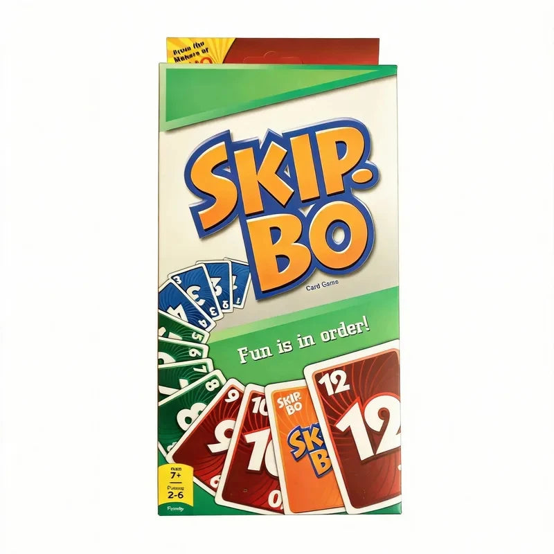 Card Game - English Edition | Sequential Fun for 2-6 Players, Ideal for Family Game Night