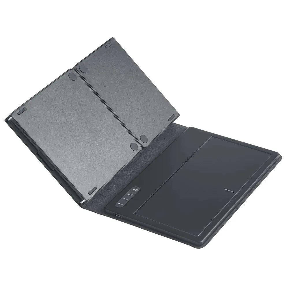 Beyour Wireless Folding Keyboard B055 Full Size Mini Bluetooth Keypad With Touchpad For IOS Android Phone Windows PC Notebook