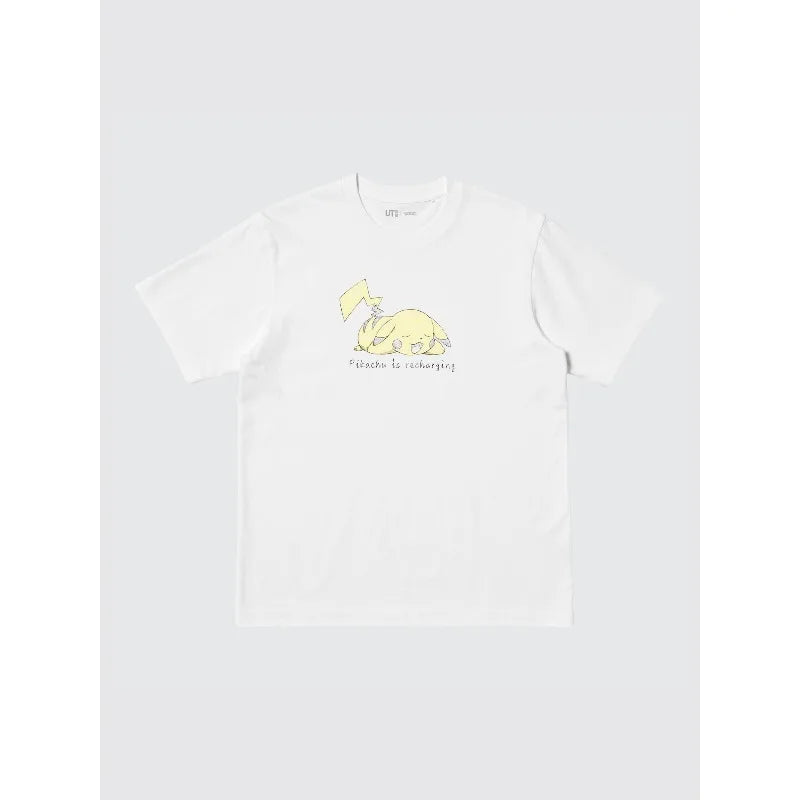Pok É Mon Commemorative T-shirt, Children's Casual Cotton Top, Soft and Comfortable