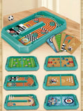Two-Player Battle with 6 Game Modes! Launching Chess Tabletop Game, Interactive Toy for Kids, Competitive Strategy Board Game