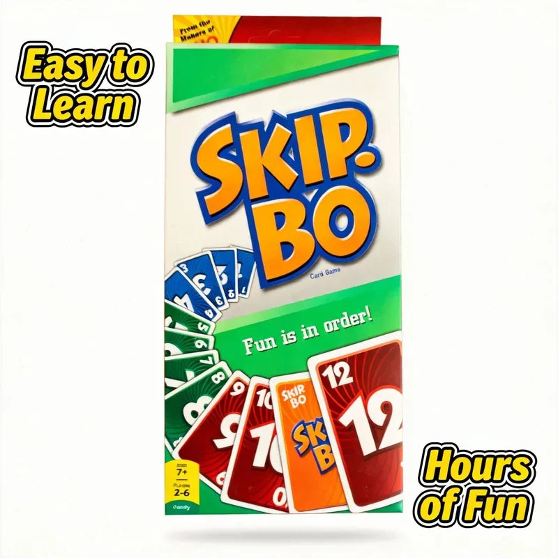 Card Game - English Edition | Sequential Fun for 2-6 Players, Ideal for Family Game Night