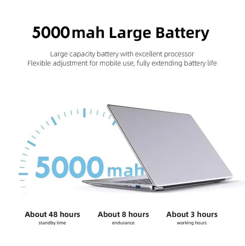 NEW 14.1'' Slim Office Laptop  Windows 11 Intel i7-8650U 12GB RAM 512GB 1TB SSD Intel ATOM X7 1920*1080 Office Study Computer PC